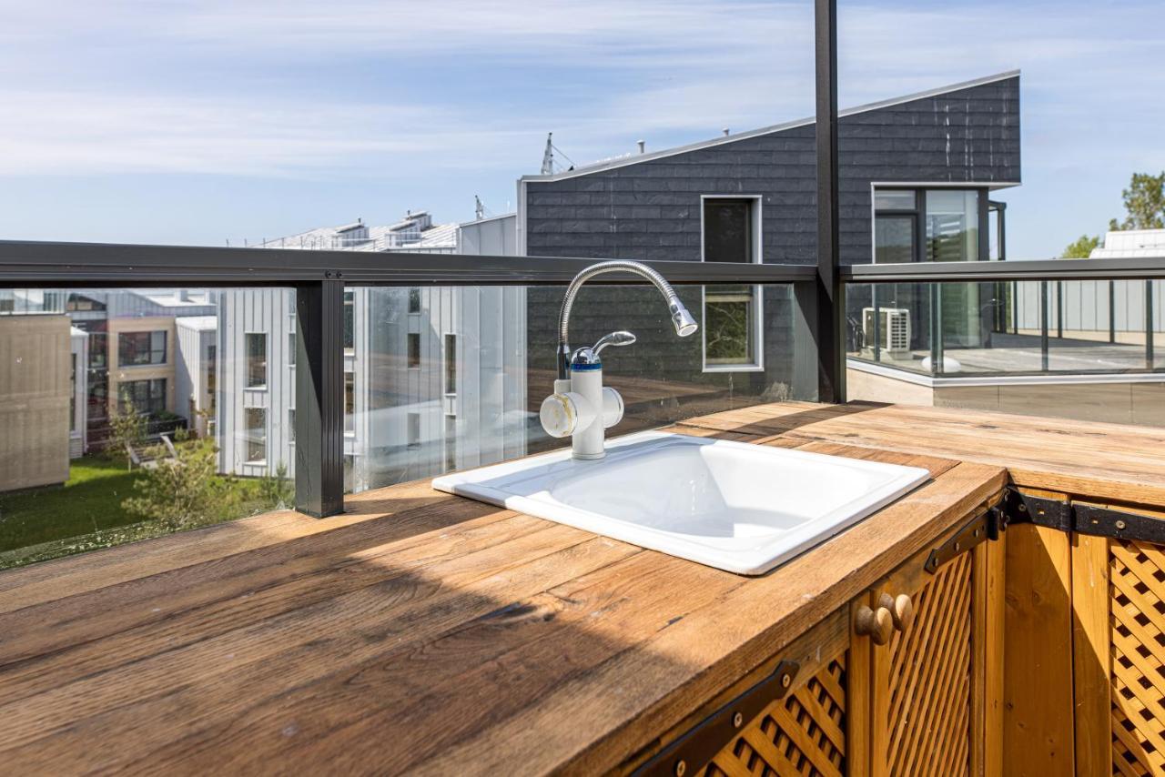 #Stayhere - Apartment With Terrace Bbq At Sventosios Vartai Šventoji 외부 사진